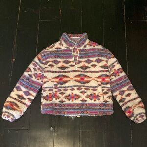 XS Alter’d State Aztec Print Fleece